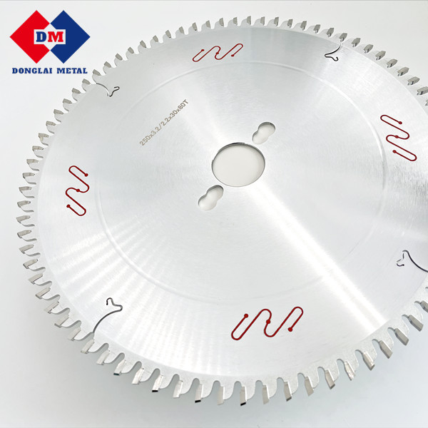 Saw Blade 250 x 3.2 / 2.2 x 30 x 80 كاربد MDF & Laminates ئېسىل كېسىش ئۈچۈن ئىشلىتىلىدۇ