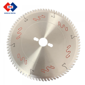 Saw blade for sliding table machines